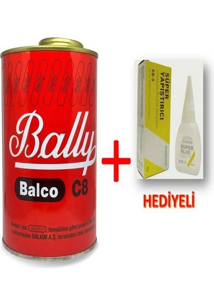 Balco C8 1/1 850G 3 Adet + Yapıştırıcı Hediyeli