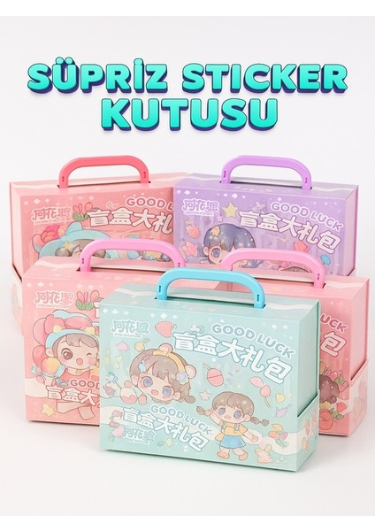 - Sürpriz Sticker Kutusu – Kawaii - Anime Dünyasının Eğlenceli Stickerları modelleri