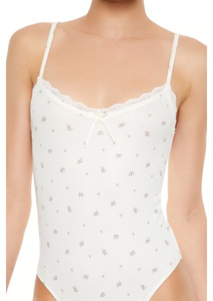 Çiçek Desenli Bodysuit modelleri