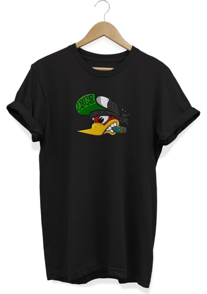Ağaçkakan Baskılı T-Shirt