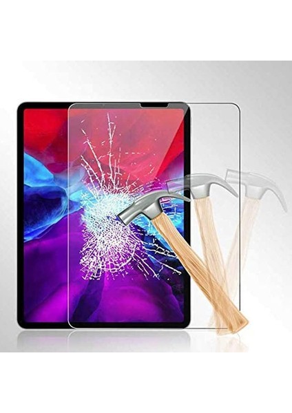iPad Tablet ile Uyumlu 10.2 Temperli Cam Premium Yüksek Kalite Ekran Koruyucu