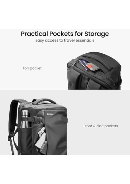 28-40 L Seyahat Sırt Çantası, Tsa Uygun, El Bagajı, Sırt Çantası, Uçuş Onaylı, Seyahat Bagajı, 15,6 Inç Dizüstü Bilgisayar Için Uygun, Su Geçirmez Kabin Boy Sırt Çantası, Seyahat modelleri