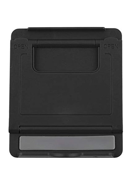 Univarsal Masa Üstü Tablet Standı 5 Farklı Açıda Ayarlanabilir Yan Veya Düz Konum Alabilen, Telefon ve Tablet Standı Fold Stand (Siyah).