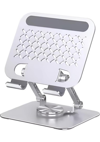 Tablet Standı 360 Derece Dönebilen Katlanabilir Ergonomik Tablet Tutucu