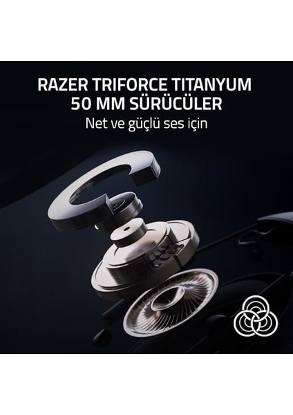 Blackshark V2 Pro (Xbox) - Xbox S|x & One Için Kablosuz Konsol E-Spor Kulaklığı (Triforce 50MM Membranlar, Hyperspeed Kablosuz 2,4 Ghz, Çıkarılabilir Hyperclear Mikrofon) Siyah