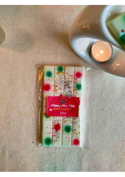 Yeni Yıl Yılbaşı Hediyesi Vanilla & Cinnamon Buhurdanlık Mumu Koku Tableti Doğal Oda Kokusu fiyatları