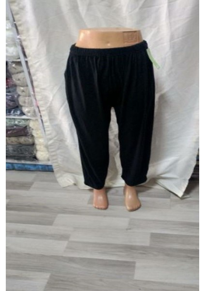 Siyah Pantolon Penye Normal Paça Iki Cepli Lastikli Önden Bagcıklı 1 Adet Kaliteli Şık modelleri