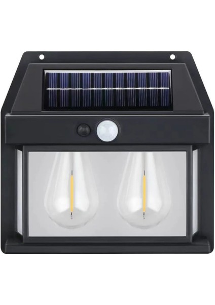 24W Güneş Enerjili Solar Bahçe Armatürü - Fotoselli ve IP65 Su Geçirmez Duvar Lambası modelleri