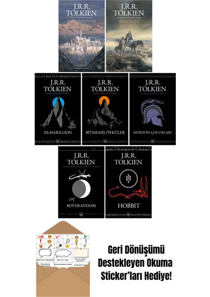 Karanlık Cevher Serisi 3 Kitap Takım + Okuma Sticker'ları