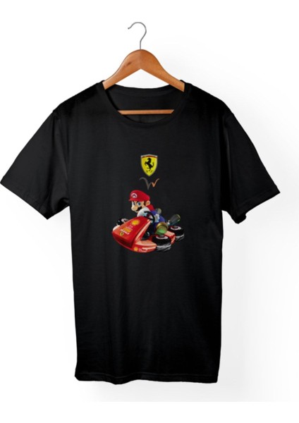 Mario Baskılı T-Shirt