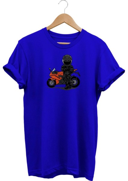 Motor Baskılı T-Shirt