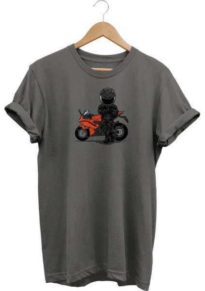 Motor Baskılı T-Shirt
