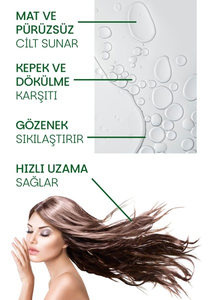 Biberiye Suyu Sa.ç Dökülmesin.e Karşı Saç Toniği Hızlı Sa.ç Uzatma %100 Doğal ve Saf 100 ml