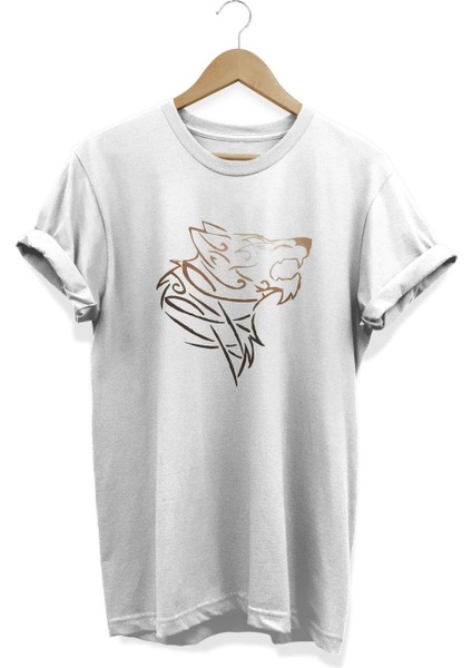 Kurt Baskılı T-Shirt