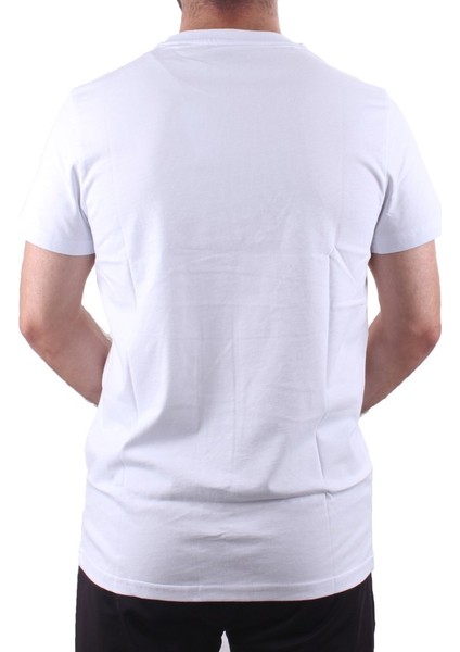 2300 Beyaz Günlük Pamuklu Basıc Bisiklet Yaka Erkek Tişört fırsatları