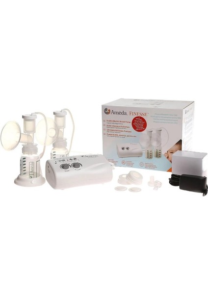 Asfstore Ameda Finesse Çiftli Elektirikli/pilli Göğüs Pompası