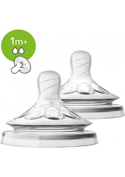 Asfstore Philips Avent Natural Biberon Emziği +1 Ay 2li modelleri