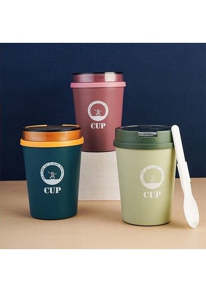 500 ml Fincan Şekli Öğle Yemeği Kutusu Mikrodalga (Yurt Dışından) indirimleri