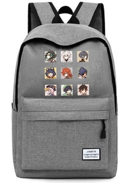 Sevimli Oyun Genshin Etkisi Manga Erkek/ Kız Okul Çantası (Yurt Dışından)