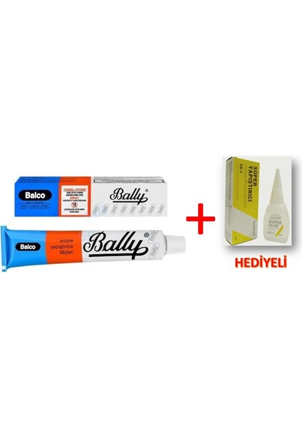 Balco Süper K.tüp 50 Gr. 5 Adet + Yapıştırıcı Hediyeli