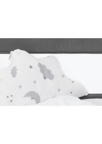 Asfstore Sema Baby 6 Parça Lüks Park Yatak Bebek Uyku Seti - Moon modelleri