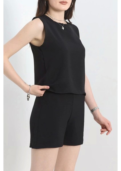 Şortlu Ayrobin Takım Siyah fiyatları