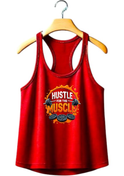 Fitness Gym Tank Top Sporcu Antrenman Atleti Siyah Ince Askılı
