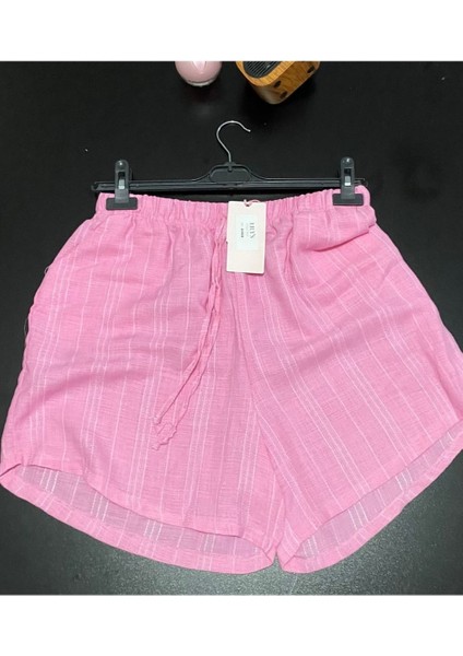 Pembe Şort Kimono Takım modelleri