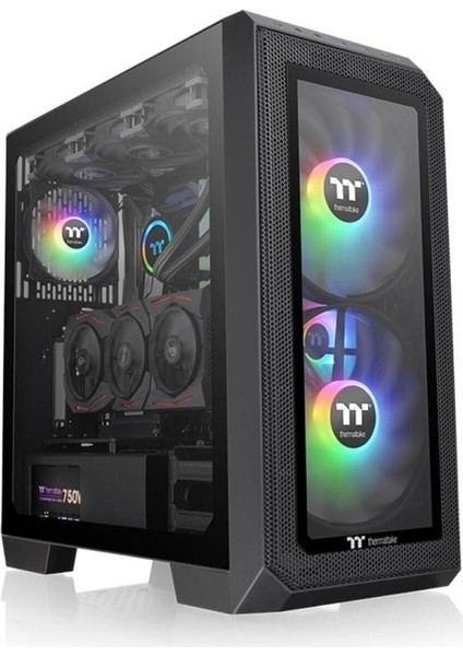 Vıew 300MX Tg CA-1P6-00M1WN-00 Gaming E-Atx Pc Kasası Siyah
