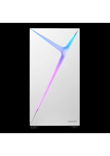 Gamdıas Argus E4 Elite Wh, 600W, Tempered Glass, Argb, Atx, 80+ Bronze, White Edition, Gamıng Kasa fiyatları