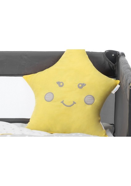 Asfstore Sema Baby 6 Parça Lüks Park Yatak Bebek Uyku Seti - Yıldızlı Geceler modelleri
