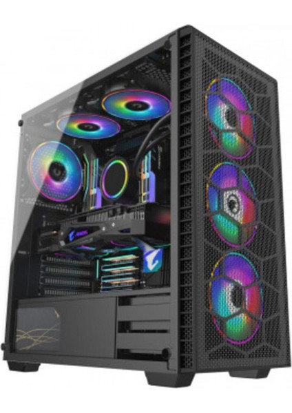 Horızon Rgb Gamıng Kasa Mesh Panel 650W