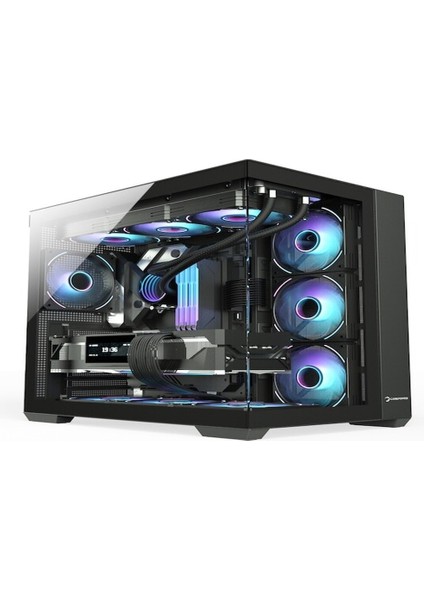 Warcry Prism 4x Argb Fan 750 W Cam Atx Gaming Kasa