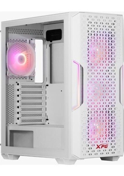 Starker Air Argb 4x Fan Temperli Cam Mıd Tower Gaming Kasa Beyaz