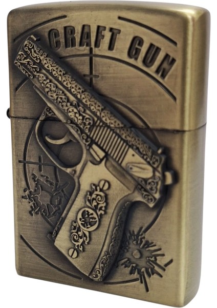 Zippo Benzinli Kabartma Çakmak