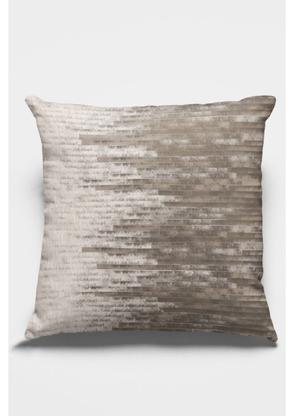 43X43CM Premium Tay Tüyü Dokuma Kumaş Çift Taraflı Kırlent Yastık Kılıfı Deri Görünümlü KRL348 fiyatları