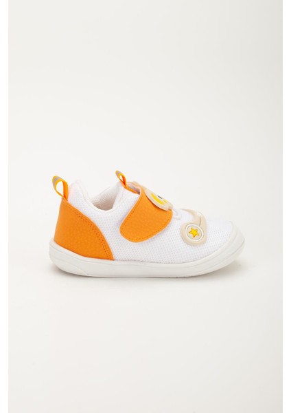 Şirinbebe Ortopedik Erkek Bebek Ilkadım Ayakkabı Beyaz Cırtlı Anorak fiyatları