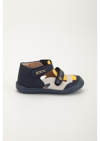 Şirinbebe Ortopedik Erkek Bebek Ilkadım Ayakkabı Sarı Çift Cırtlı Yan Açık fiyatları