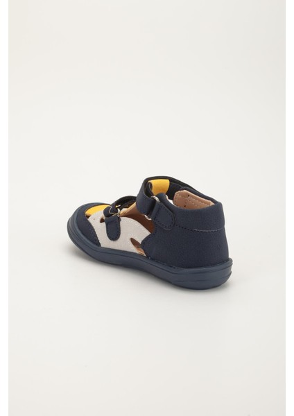 Şirinbebe Ortopedik Erkek Bebek Ilkadım Ayakkabı Sarı Çift Cırtlı Yan Açık fırsatları