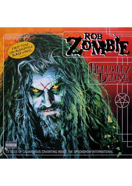 Rob Zombie ‎– Hellbilly Deluxe Audiophile Baskı Lp