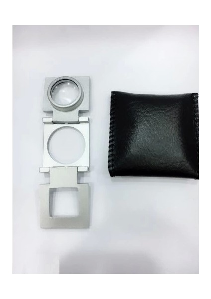 20 mm Büyüteç Lup Dokumacı Büyüteci Full Çelik Katlanabilir TH9007A
