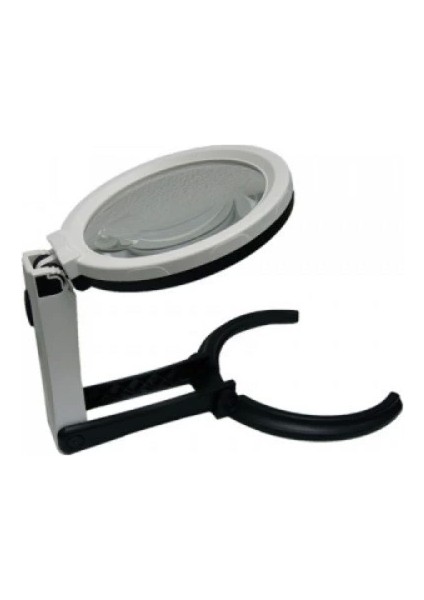 2X5X120MM 10 Ledli Masaüstü Büyüteç