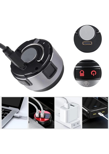 7 Mod Şarjlı Kafa ve Kamp Lambası WT-618