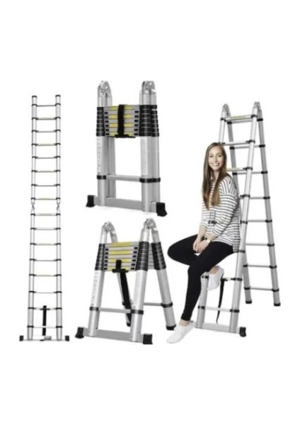 Alüminyum Çok Fonksiyonlu Teleskopik Merdiven fiyatları