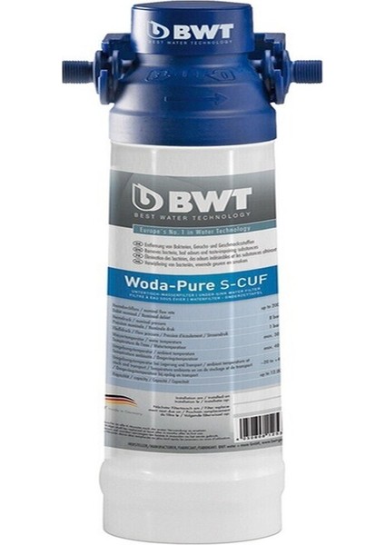 Woda-Pure S-Cuf Antibakteriyel Filtre