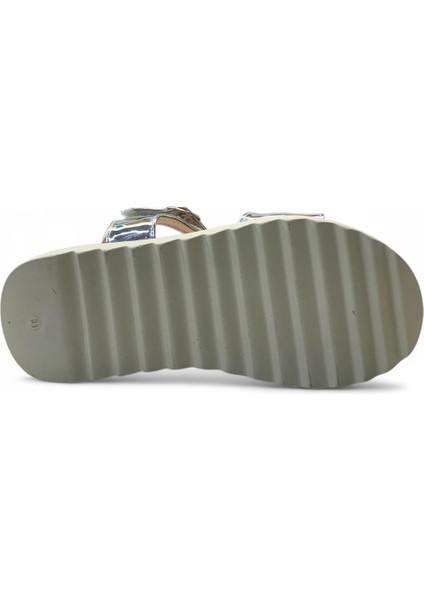 P07 Kız Çocuk 5 cm Dolgu Topuklu Sandalet indirimleri