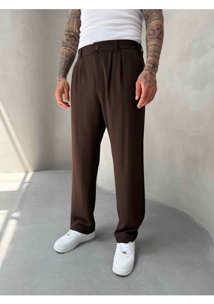 Şıklığın ve Rahatlığın Buluşması: Acı Kahve Baggy Pantolon! fiyatları