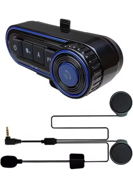 BT36 Kask Kulaklık Bluetooth Motosiklet Kulaklık Intercom 5.3