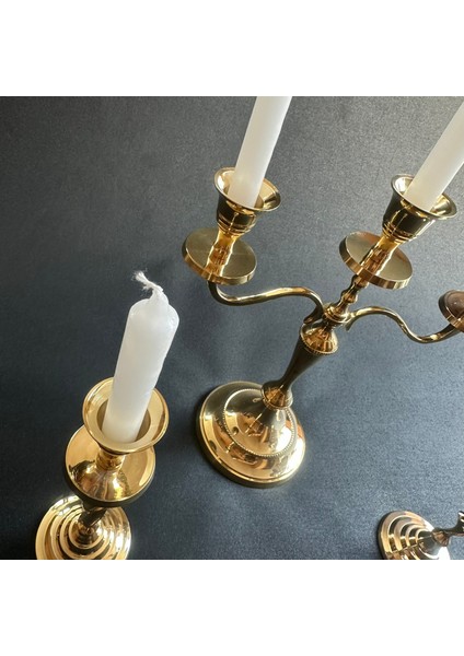 Pirinç Şamdan Seti , Dekoratif Pirinç Mumluk modelleri