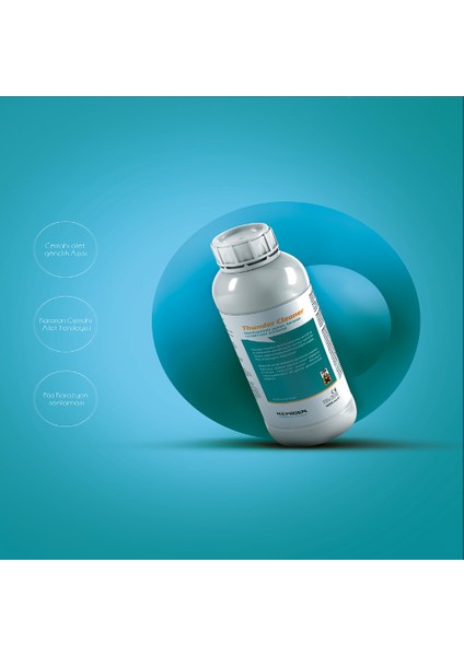 Thunder Cleaner – Sterilizasyon Sonrası Kalıntı ve Kararma Giderici (1000ML)